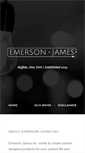 Mobile Screenshot of emersonjamesinc.com